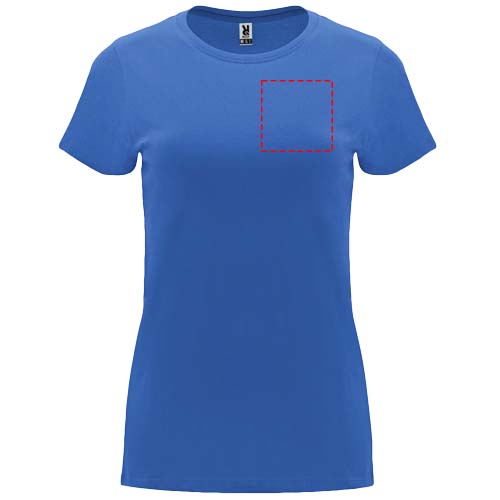 Capri 170 g/m² damesshirt met korte mouwen