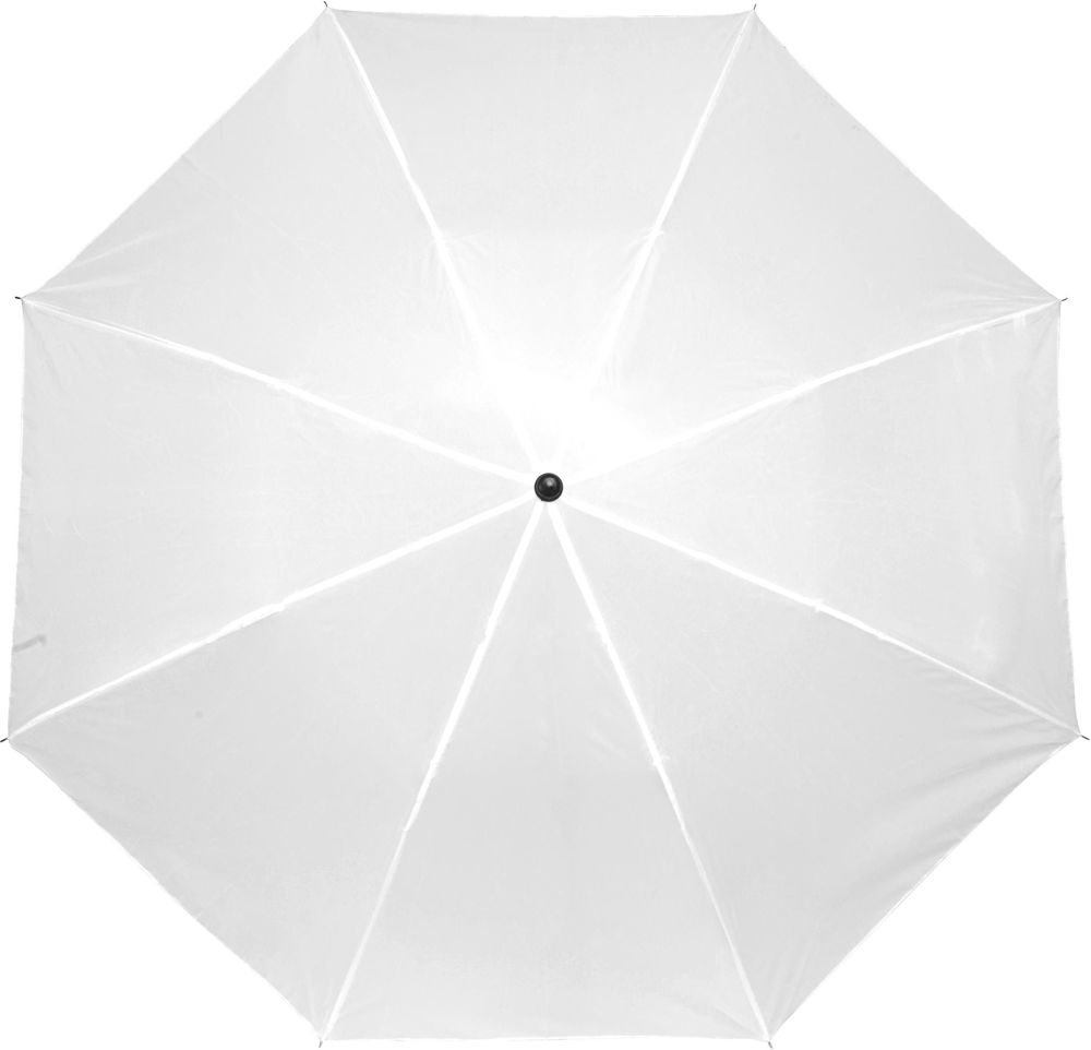Polyester (190T) paraplu Mimi - Wit