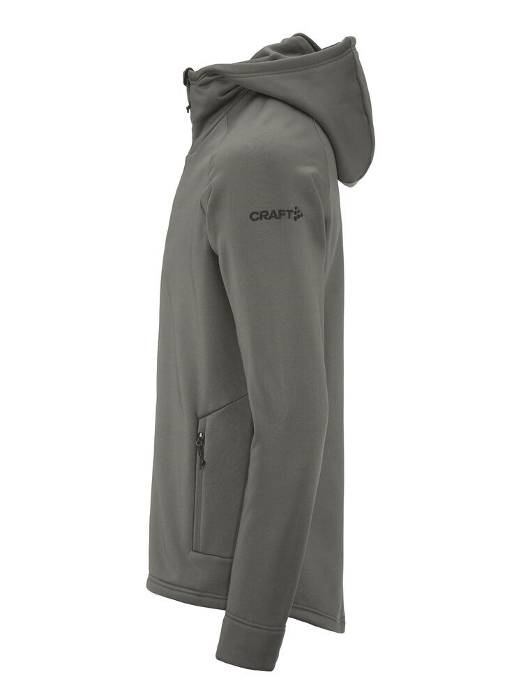 Craft - ADV Explore Power Fleece Hood Jacket M Granite 3XL