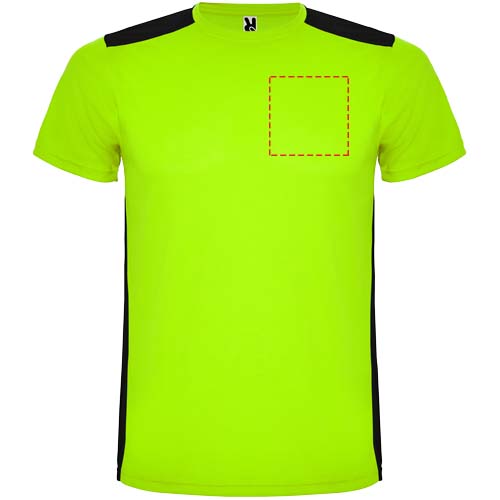 Detroit unisex sportshirt met korte mouwen