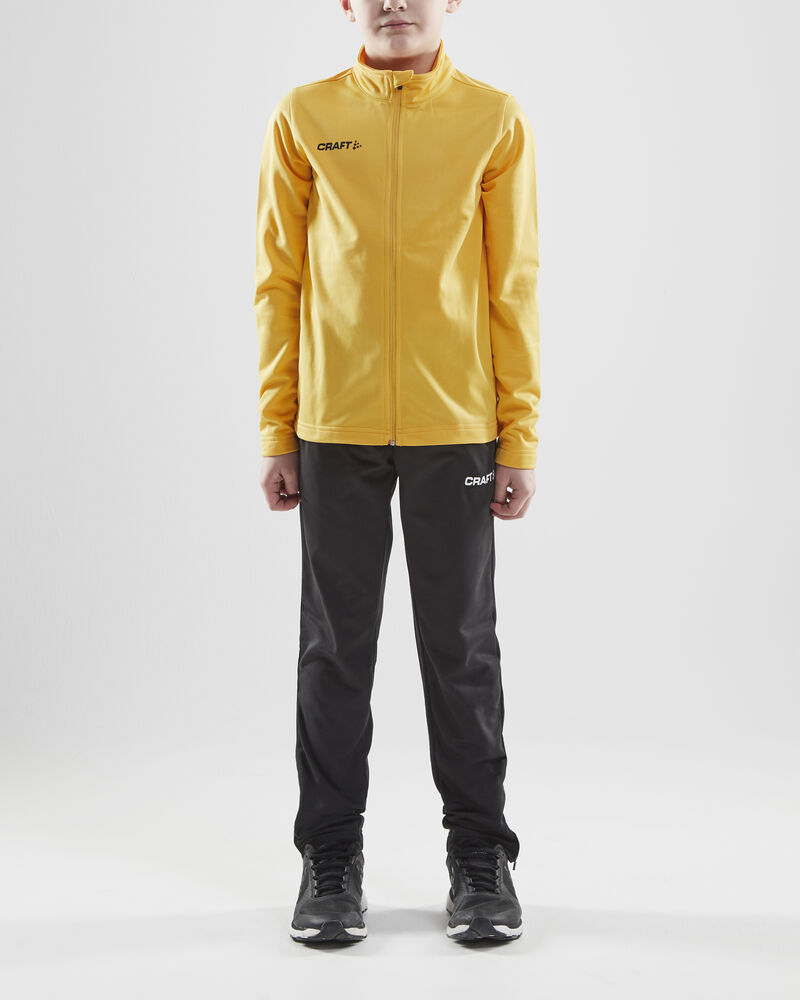 Craft - Squad Jacket Jr Sweden Yellow 122/128