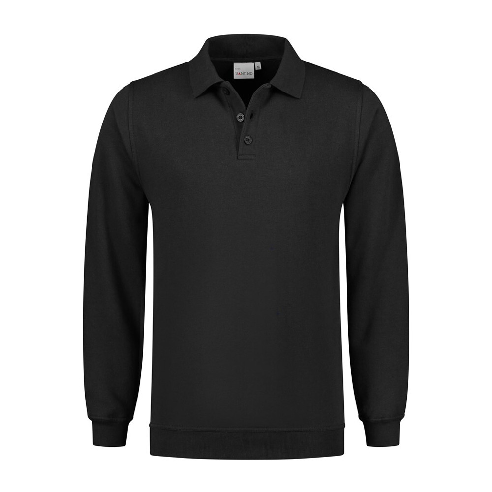Santino Polosweater Robin - Black