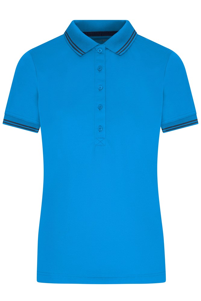 Ladies' Functional Polo - Felblauw/navy (ca. Pantone 296C
3005C)