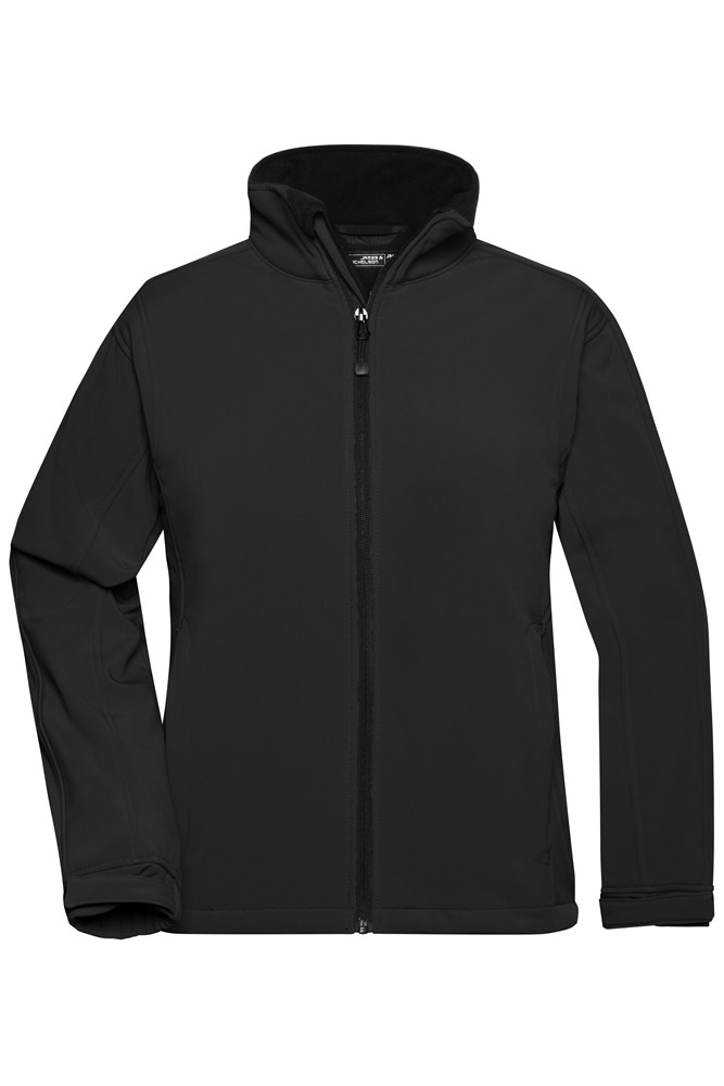 Ladies' Softshell Jacket - Zwart (ca. Pantone blackC)