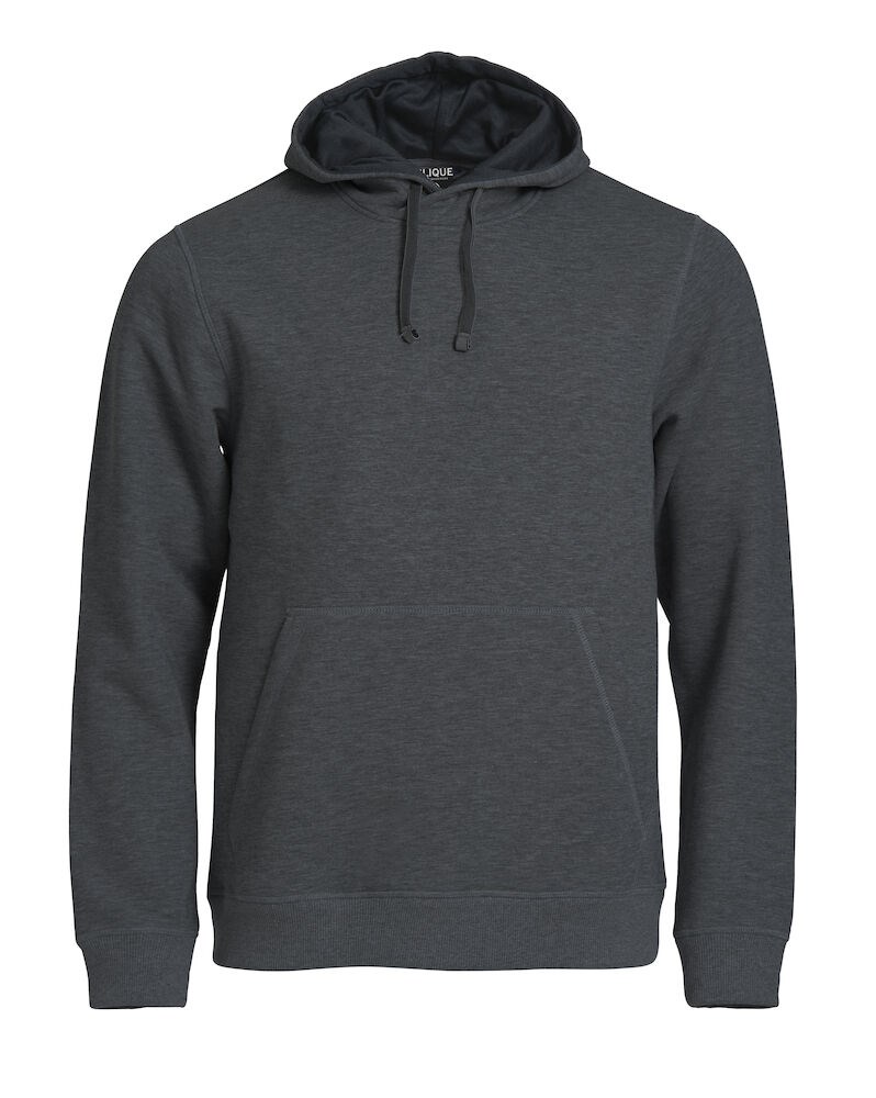 Clique - Classic Hoody - Antraciet Melange