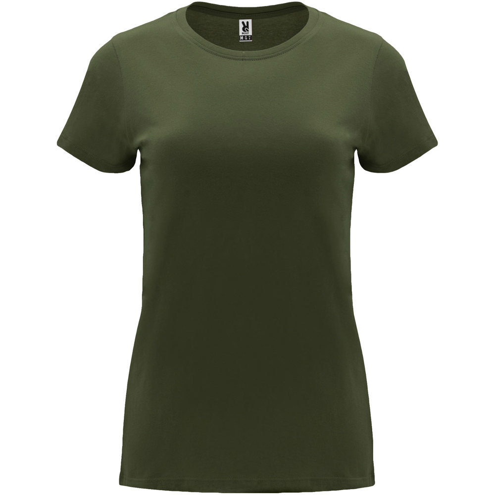 Capri 170 g/m² damesshirt met korte mouwen - Venture groen