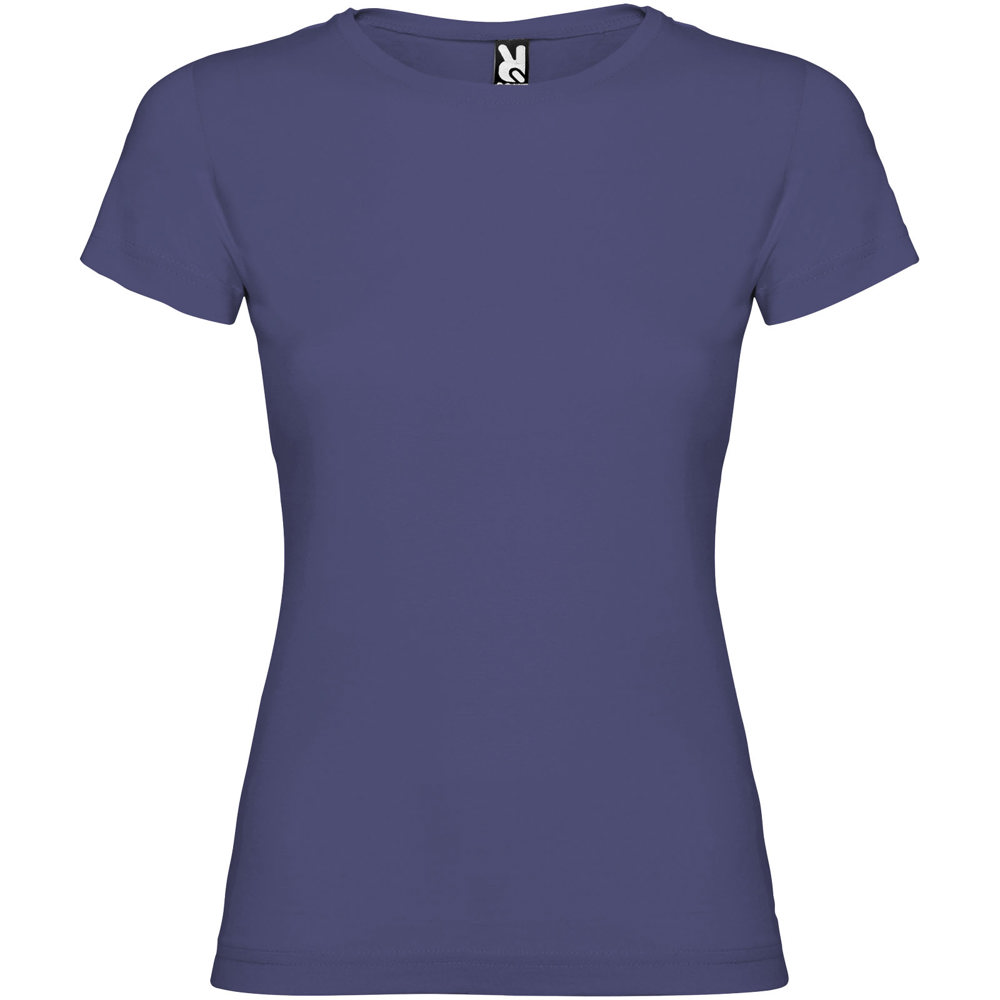 Jamaica 155 g/m² damesshirt met korte mouwen - Denim blauw