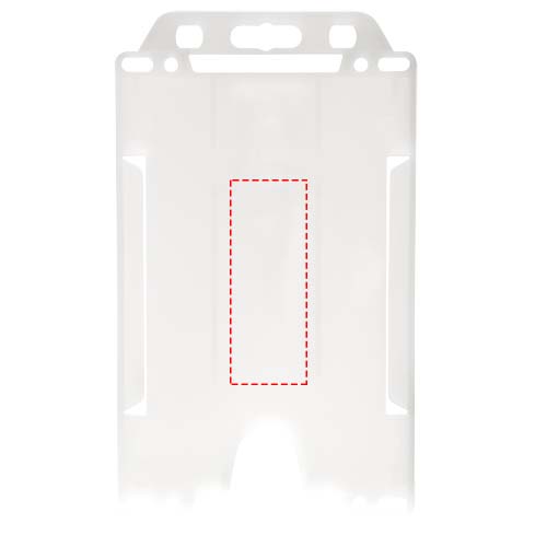 Pierre kaarthouder van gerecycled plastic 