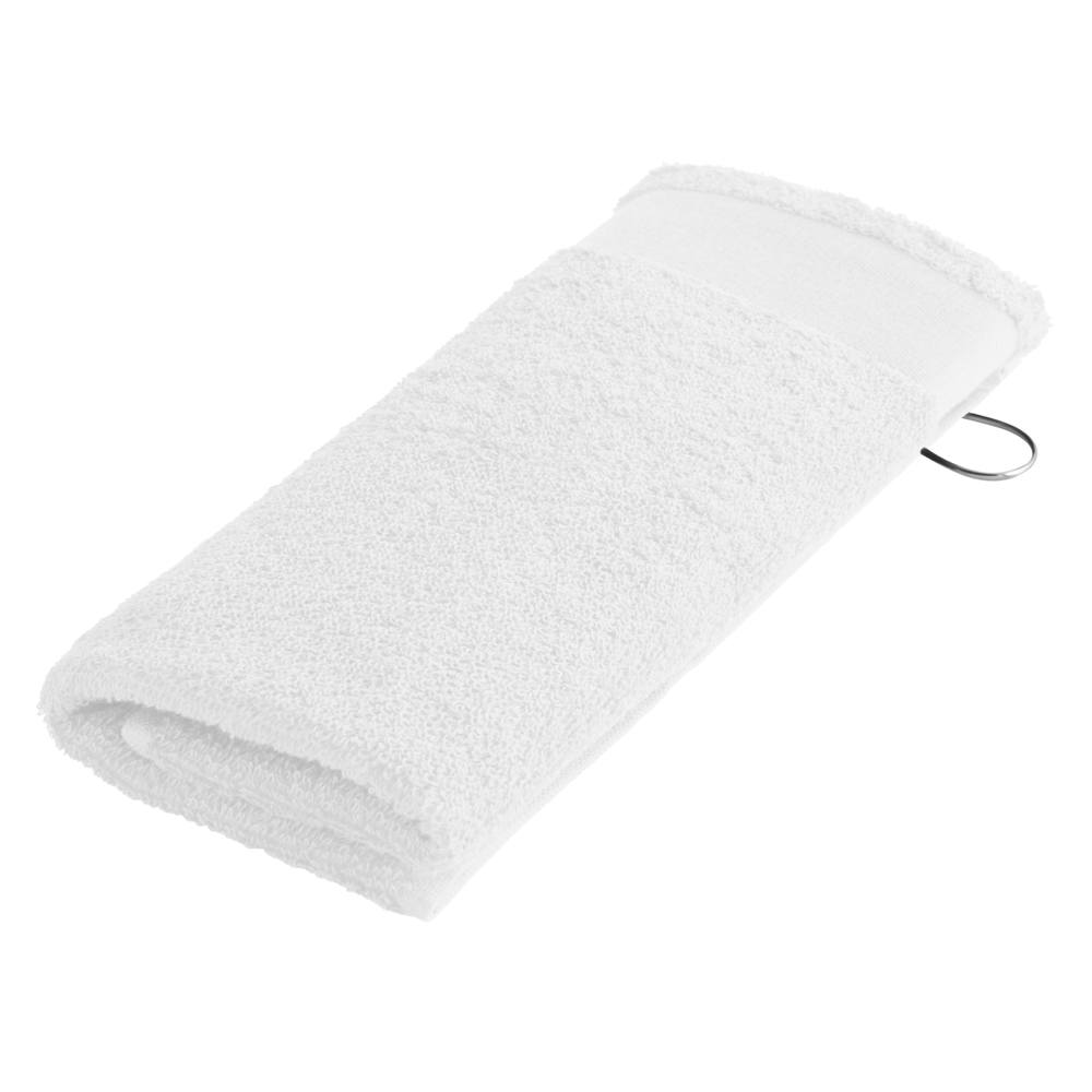 Sophie Muval golfhanddoek 55x30 cm, 450 gr/m² - Wit (White) / Wit