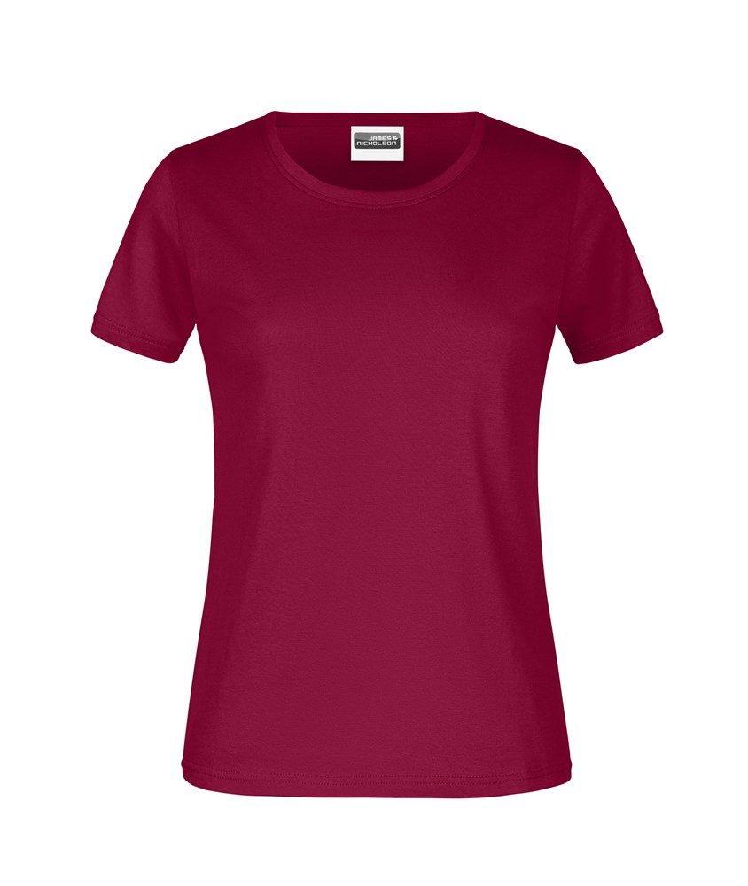 Promo-T Lady 150 - Wijnrood (ca. Pantone 195C)