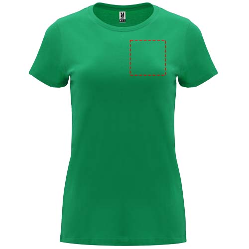 Capri 170 g/m² damesshirt met korte mouwen