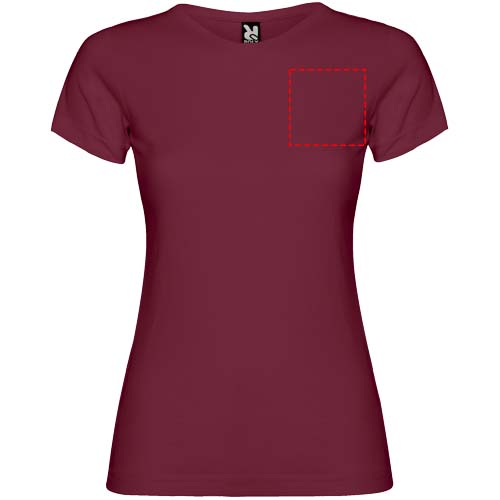 Jamaica 155 g/m² damesshirt met korte mouwen