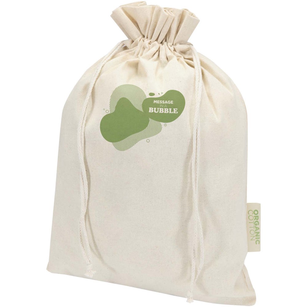 Odisha 140 g/m² OCS biologisch katoenen geschenktas – 42 x 30 cm