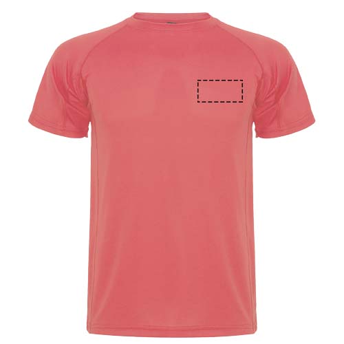 Montecarlo sportshirt met korte mouwen voor kinderen