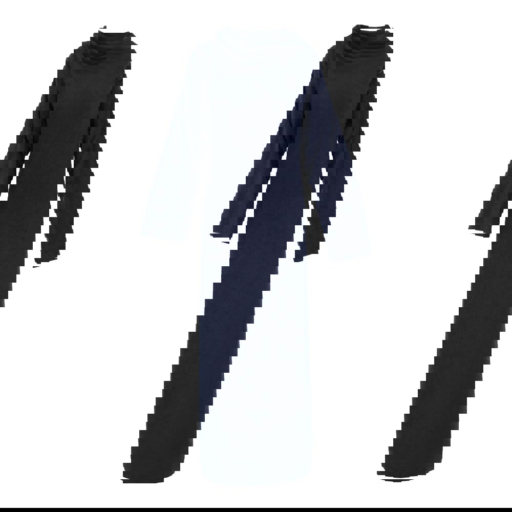 Fleeceplaid met mouwen 150x120 cm, 200 gr/m² - Navy (PMS 533c) / Navy