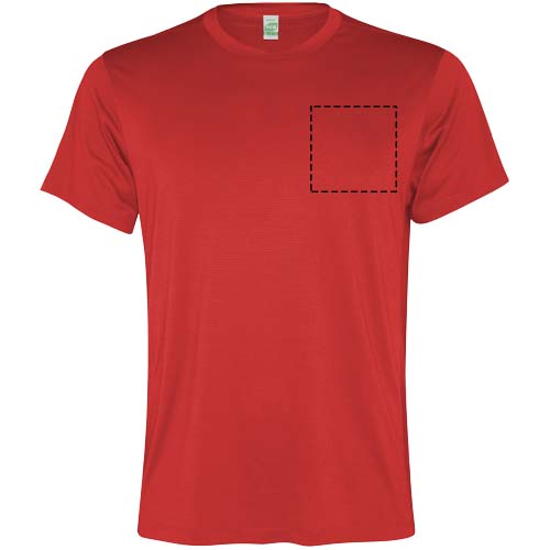 Slam 100 g/m² sportshirt met korte mouwen voor heren