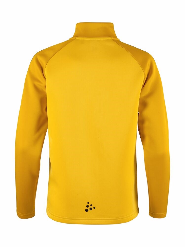 Craft - Squad 2.0 Full Zip Jr Sweden Yellow-Golden 134/140