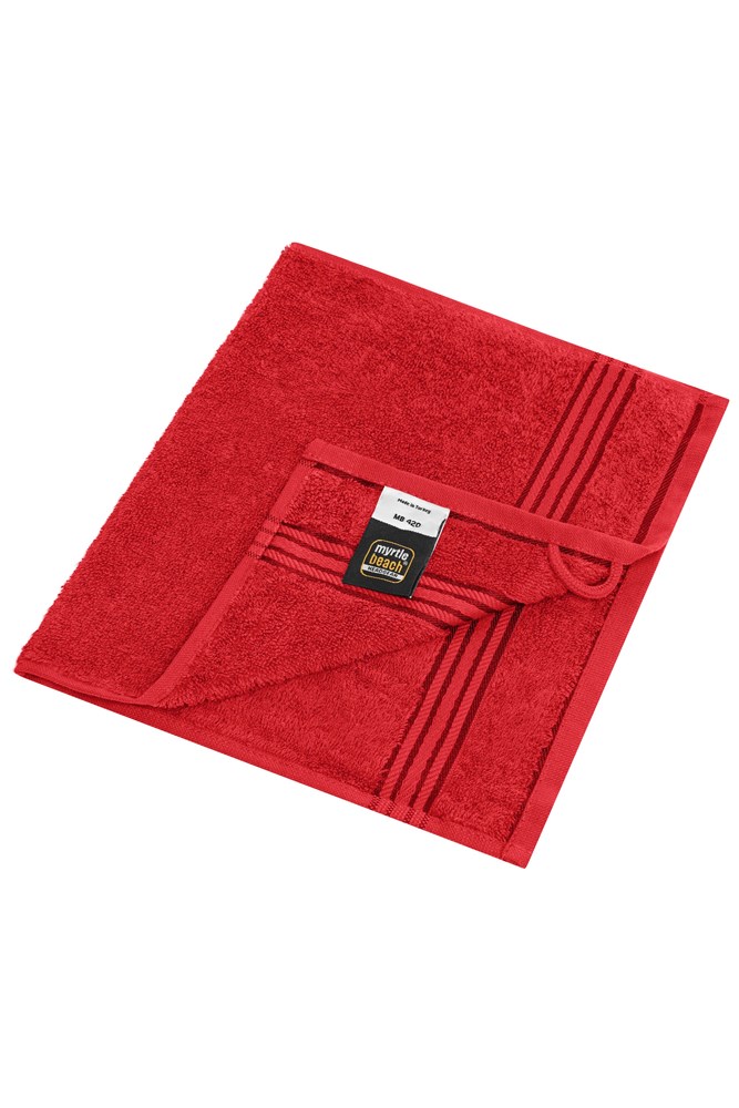Guest Towel - Rood (ca. Pantone 200C)