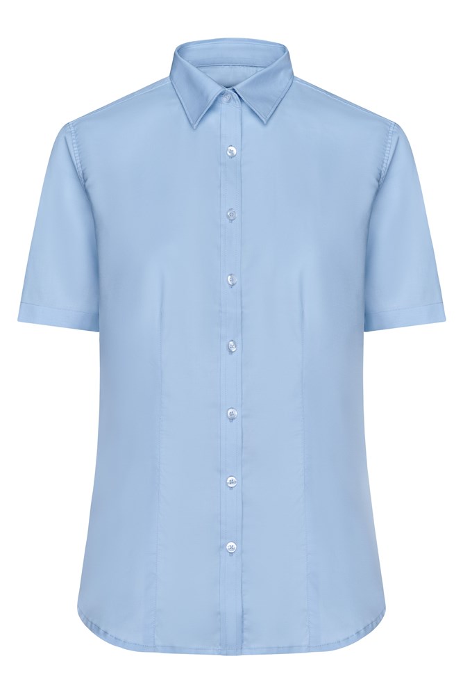 Ladies' Shirt Short-Sleeved Micro-Twill