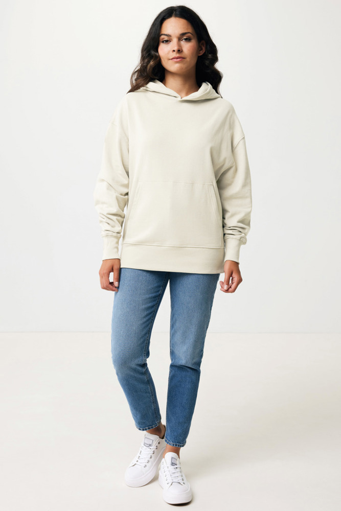 IQONIQ Yoho gerecycled katoen relaxed hoodie