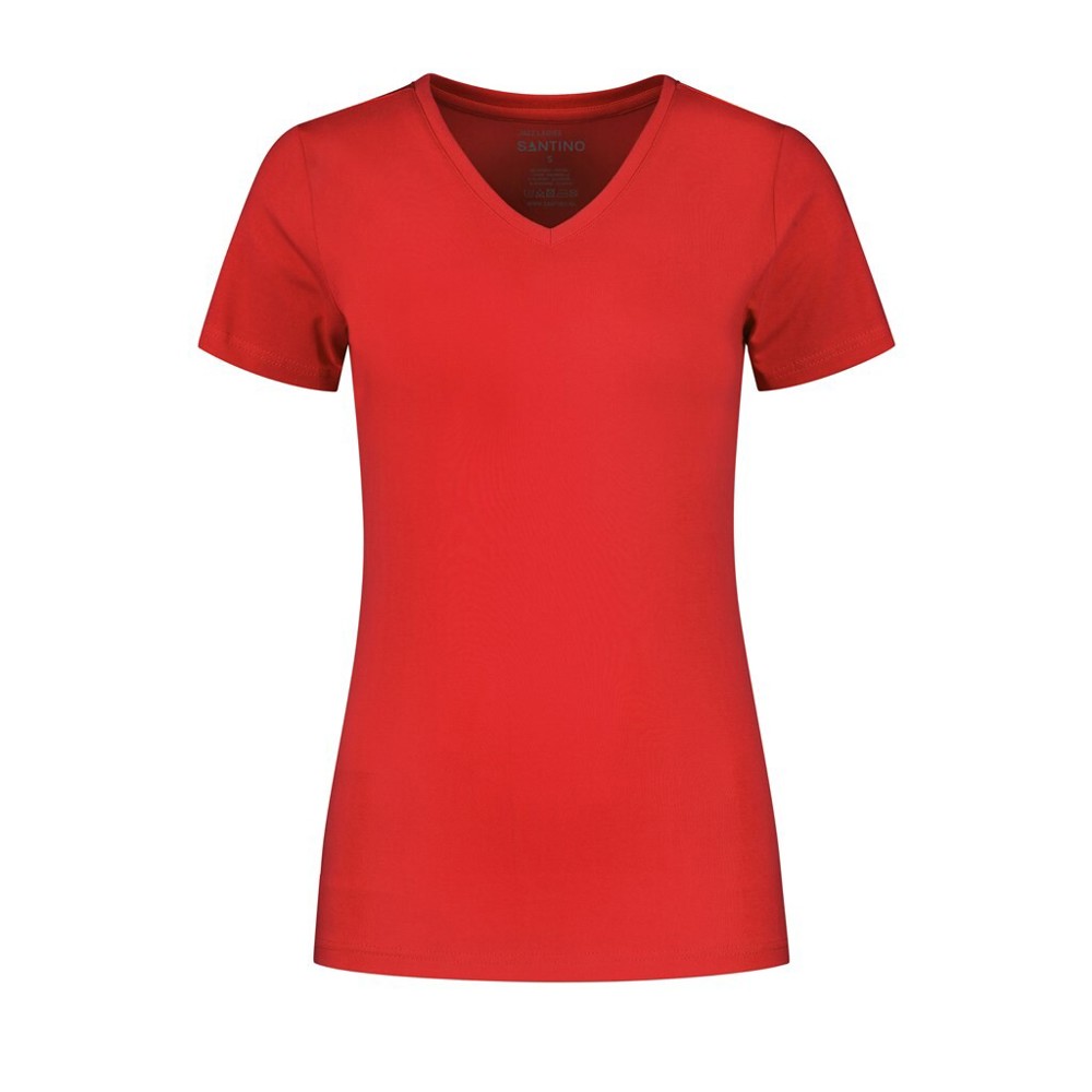 Santino T-shirt Jazz Ladies - Red