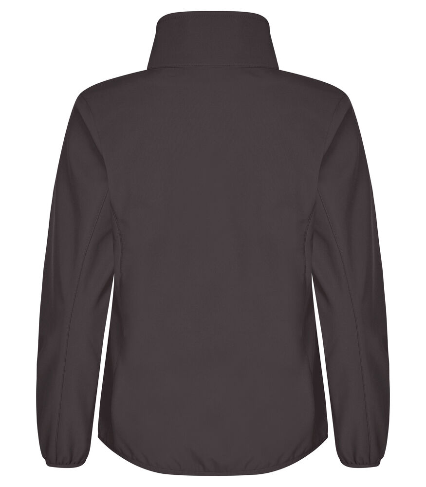 Clique - Classic Softshell Jacket Women Donkergrijs XS
