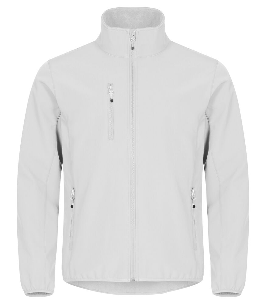 Clique - Classic Softshell Jacket - Wit