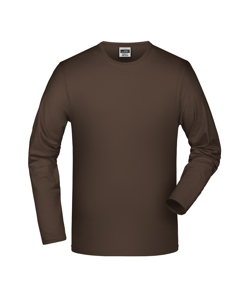 Elastic-T Long-Sleeved - Bruin (ca. Pantone 476C)