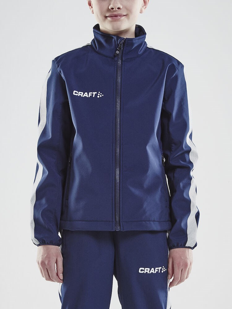 Craft - Pro Control Softshell Jacket Jr Navy 146/152