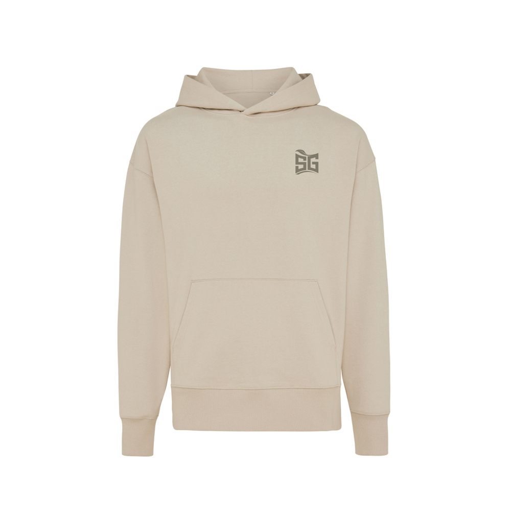 IQONIQ Yoho gerecycled katoen relaxed hoodie
