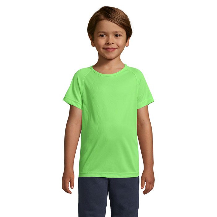 SPORTY KIDS - SPORTY kinder t-shirt 140g - Neon Groen