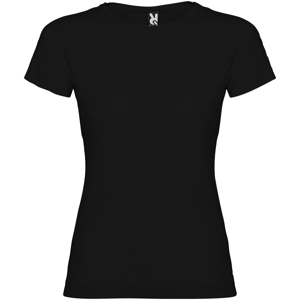 Jamaica 155 g/m² damesshirt met korte mouwen - Zwart