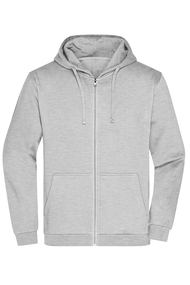 Men's Promo Zip Hoody - Heather-grijs (ca. Pantone 442C)