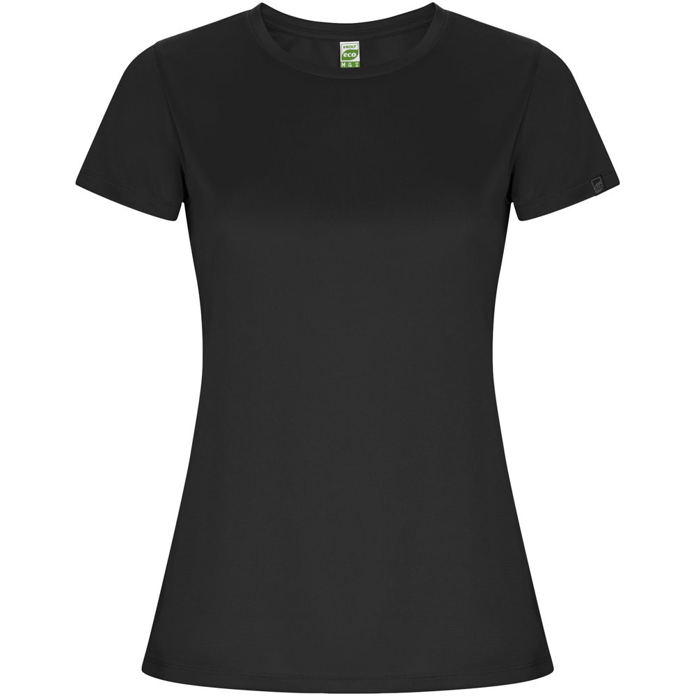 Imola sportshirt met korte mouwen voor dames - Donkerlood