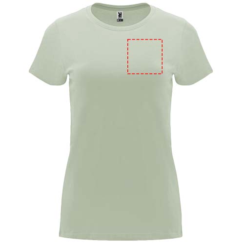 Capri 170 g/m² damesshirt met korte mouwen