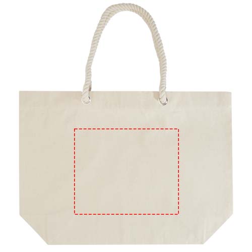 Florida 270 g/m² GRS gerecyclede strandtas 18L