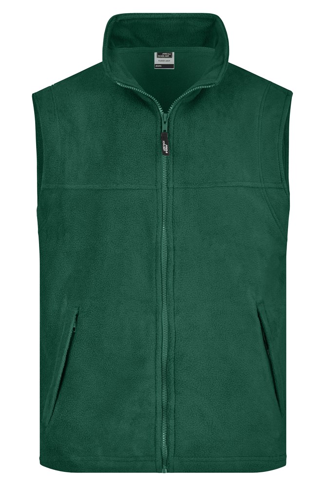 Fleece Vest - Donkergroen (ca. Pantone 3435C)
