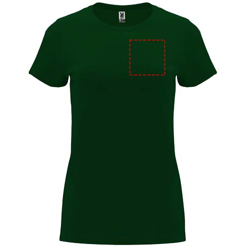 Capri 170 g/m² damesshirt met korte mouwen