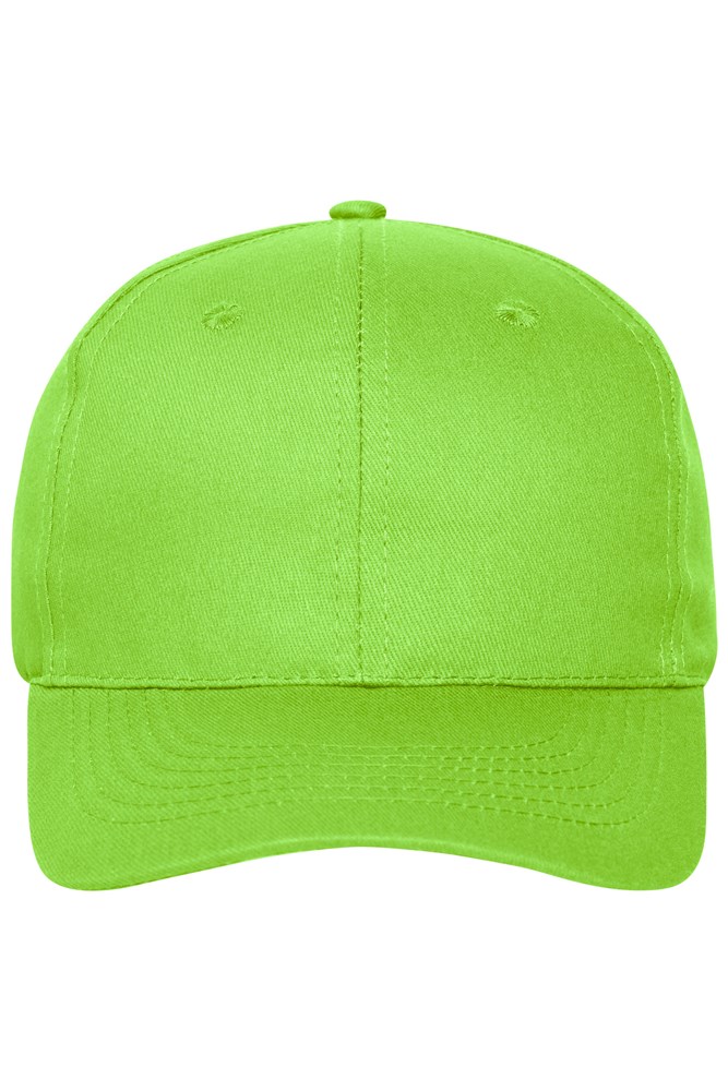 6 Panel Cap Bio Cotton - Lime (ca. Pantone 360C)