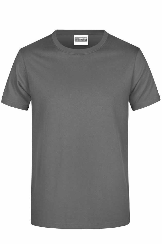 Promo-T Man 180 - Donkergrijs (ca. Pantone 7538C)