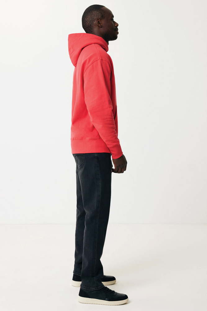 IQONIQ Yoho gerecycled katoen relaxed hoodie