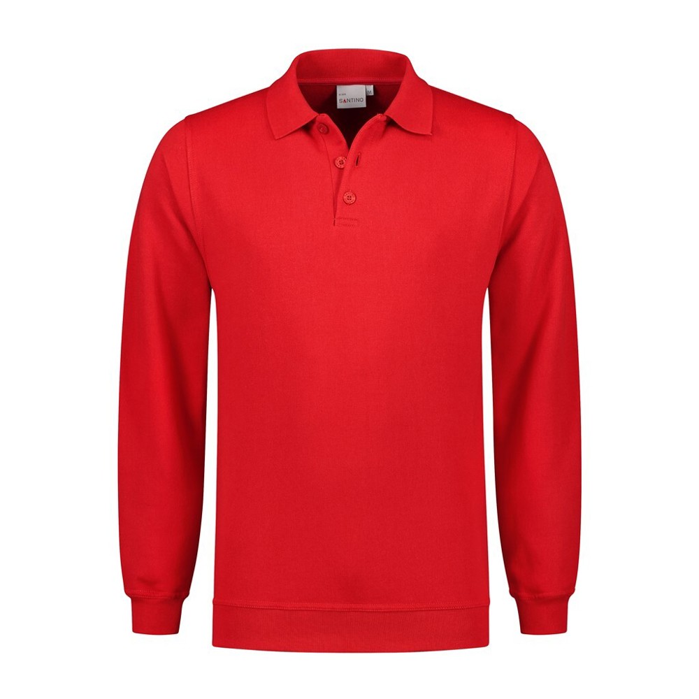 Santino Polosweater Robin - Red