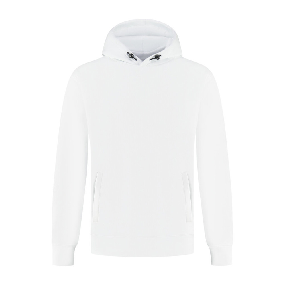 Santino Hooded Sweater Lucas - White