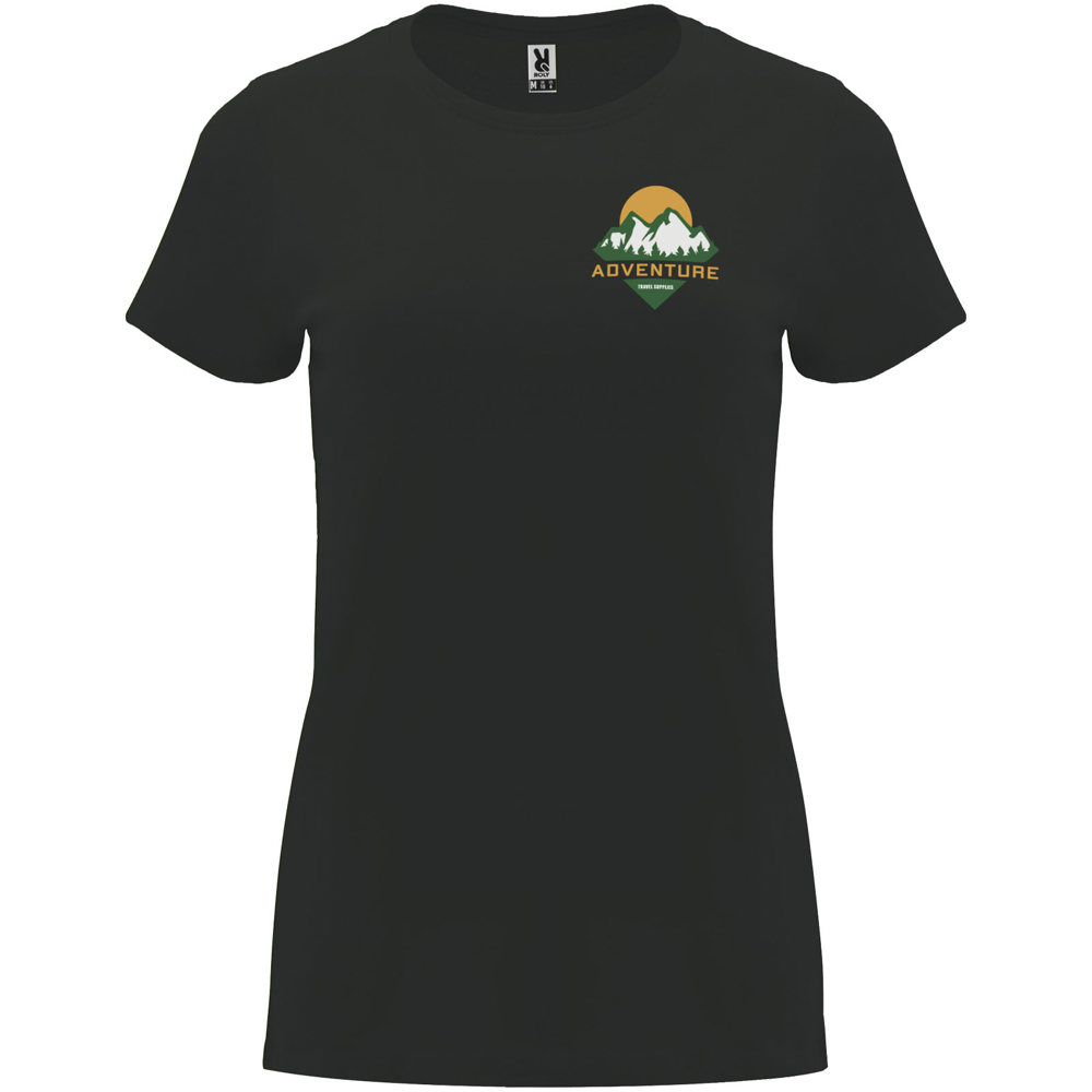 Capri 170 g/m² damesshirt met korte mouwen