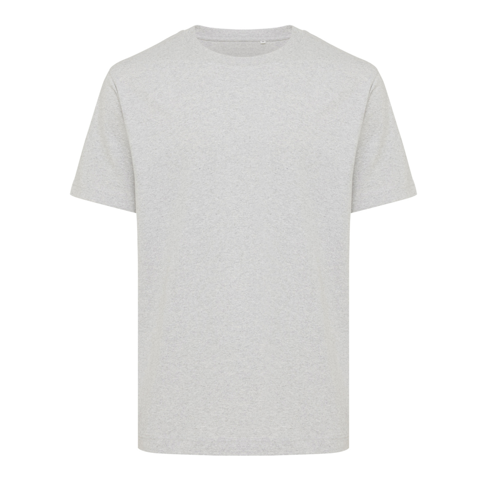 IQONIQ Kakadu relaxed gerecycled katoen t-shirt - heather grey (± PMS heather grey)