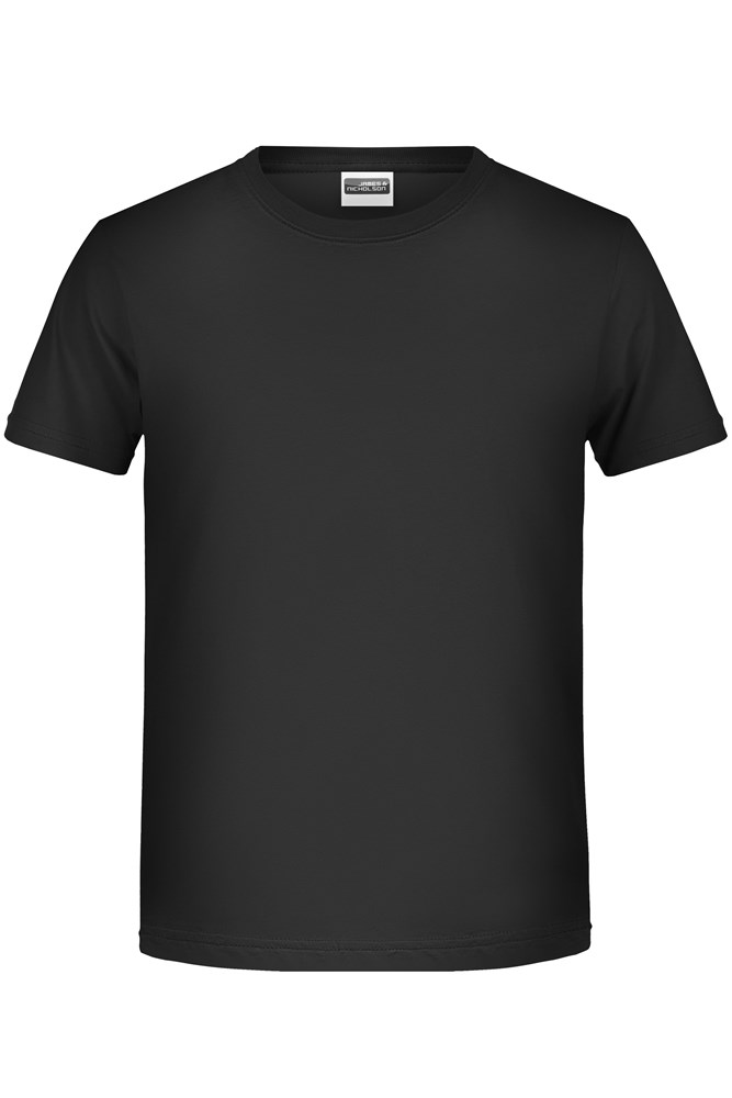 Boys' Basic-T OCS Standard - Zwart (ca. Pantone blackC)