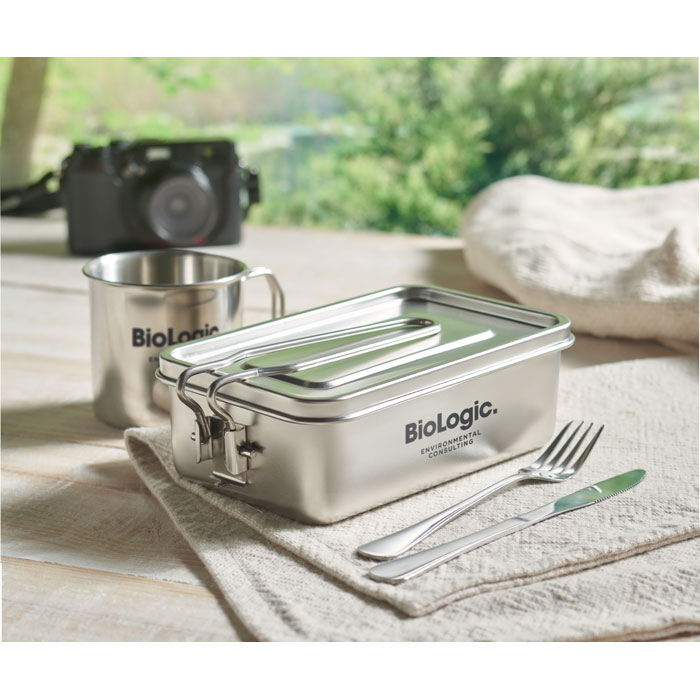 TAMELUNCH - Roestvrijstalen lunchbox