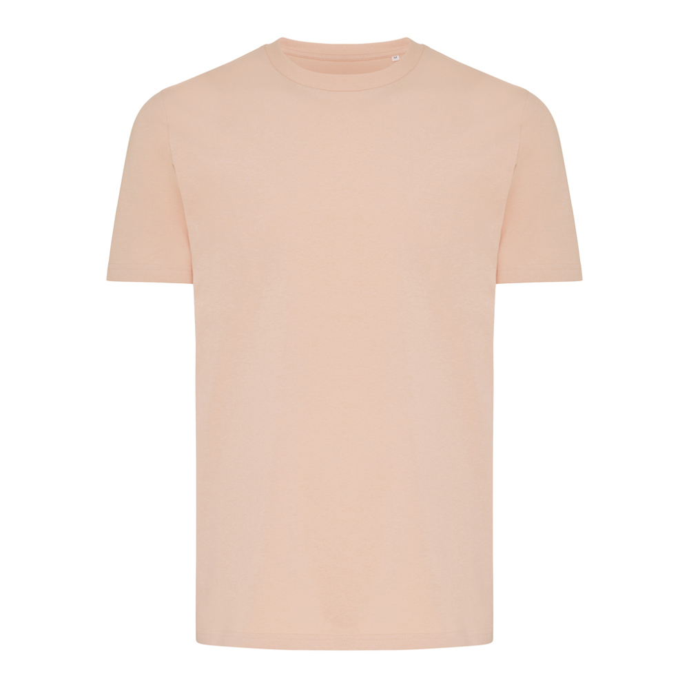IQONIQ Brett gerecycled katoen t-shirt - peach nectar (± PMS 14-1314 TCX)
