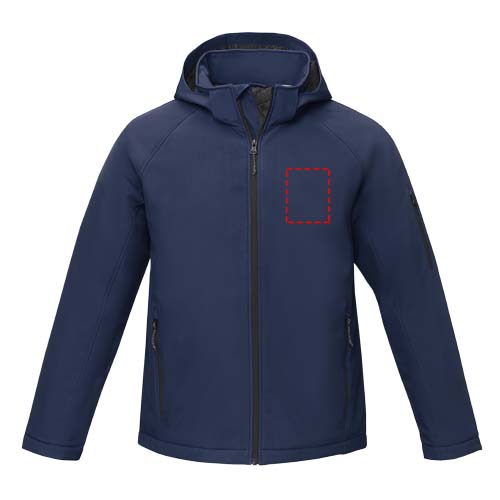 Notus gewatteerd softshell herenjas