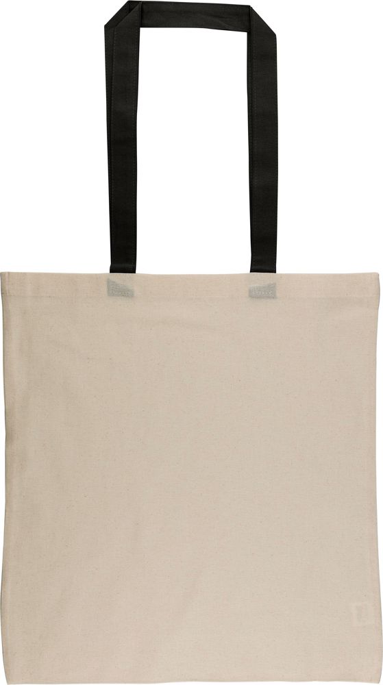 Katoen (140 gsm) boodschappentas Maris - Zwart